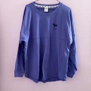 PINK L purple long sleeve